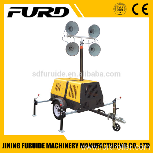 Diesel Generator Trailer Type Mobile Led Lighting Tower (FZMT-400B)